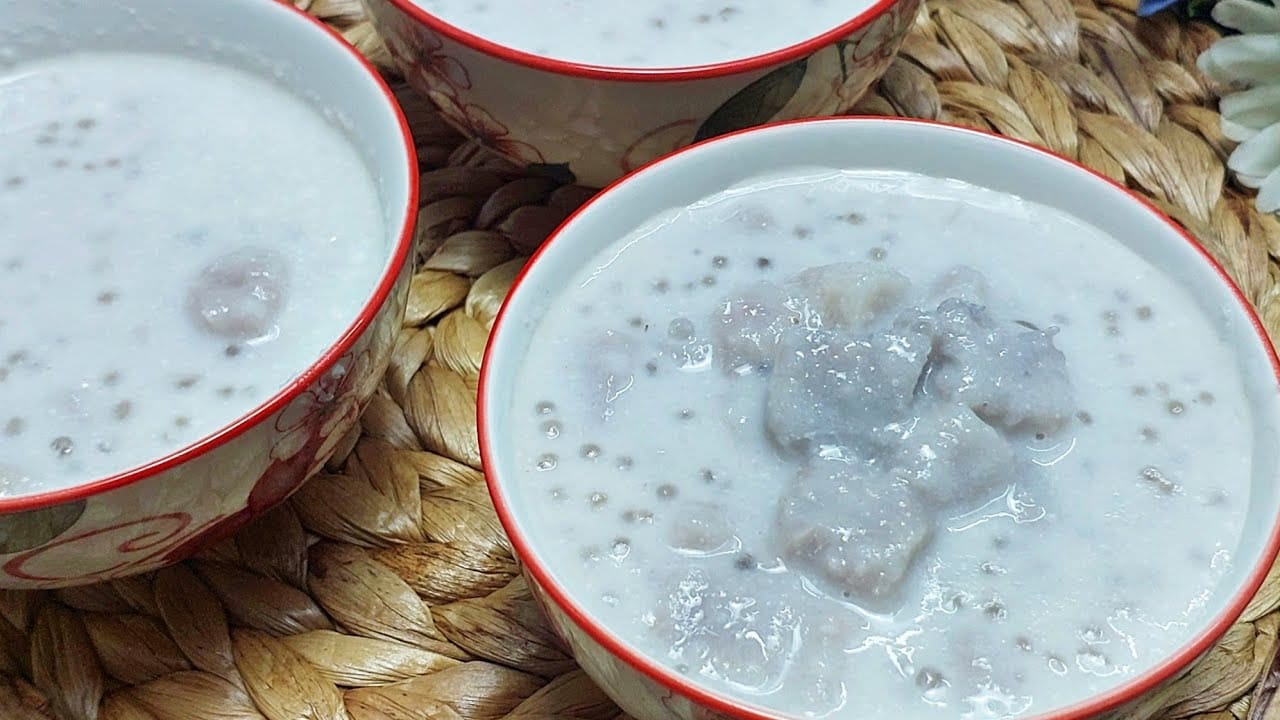 Cách Nấu Chè Khoai Môn Bột Nếp Chuẩn Vị Truyền Thống