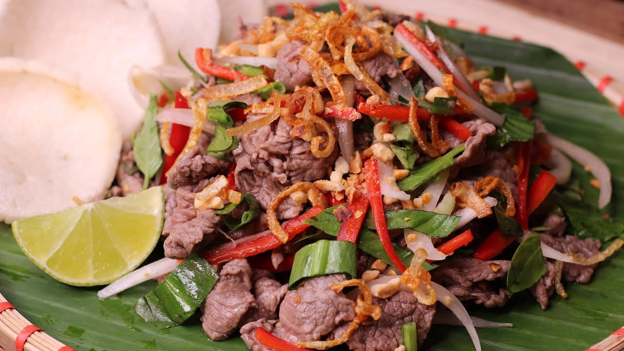 Bò Tái Chanh Món Ngon Nhâm Nhi Cùng Gia Đình