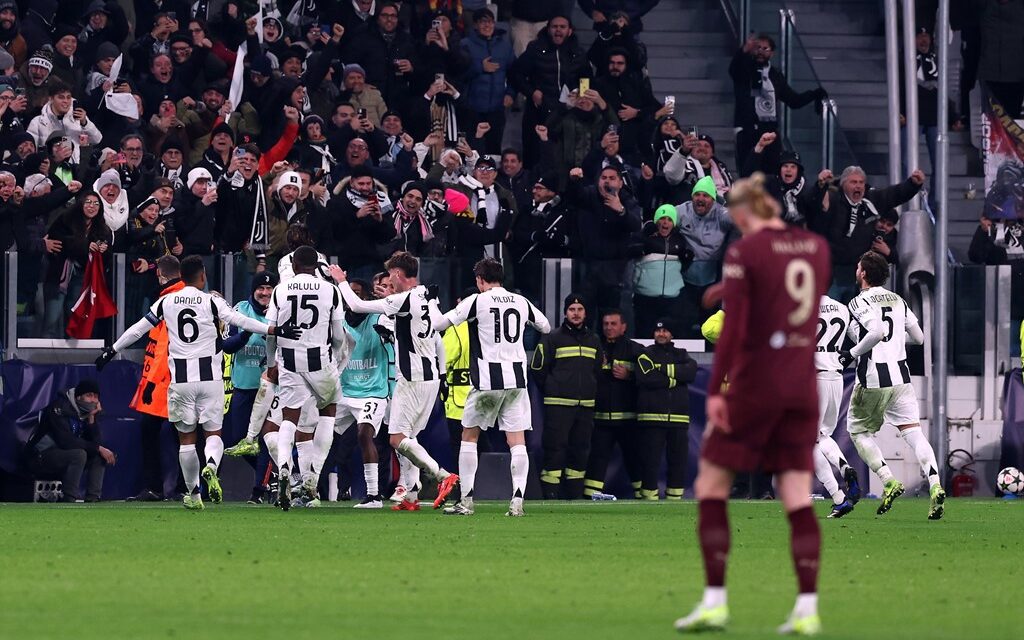 Juventus Đánh Bại Man City Trong Trận Thứ Ba Của Vòng Bảng Champions League với tỷ số 2-0