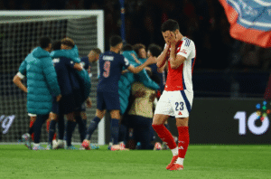 Arsenal gục ngã trước PSG: Thất bại là khởi đầu mới cho pháo thủ