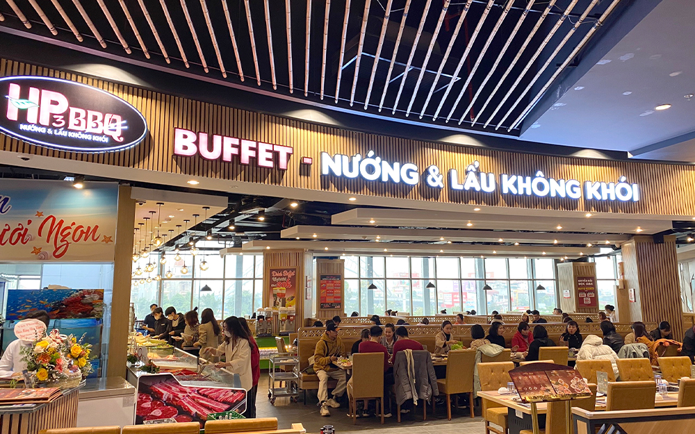 TOP 7 Quán Ăn Tối Ngon Hải Phòng "Gây Nghiện" Bạn Nhất Định Phải Ghé! 4. HP3 BBQ – Buffet Lẩu Nướng Hiện Đại