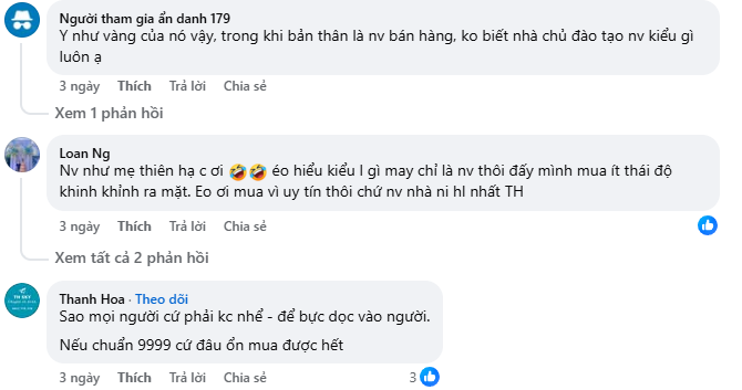 Vàng Bạc Kim Chung Thanh Hóa: Khách hàng bỏ tiền… mà thấy “mất quyền” đánh giá 1 sao cả núi