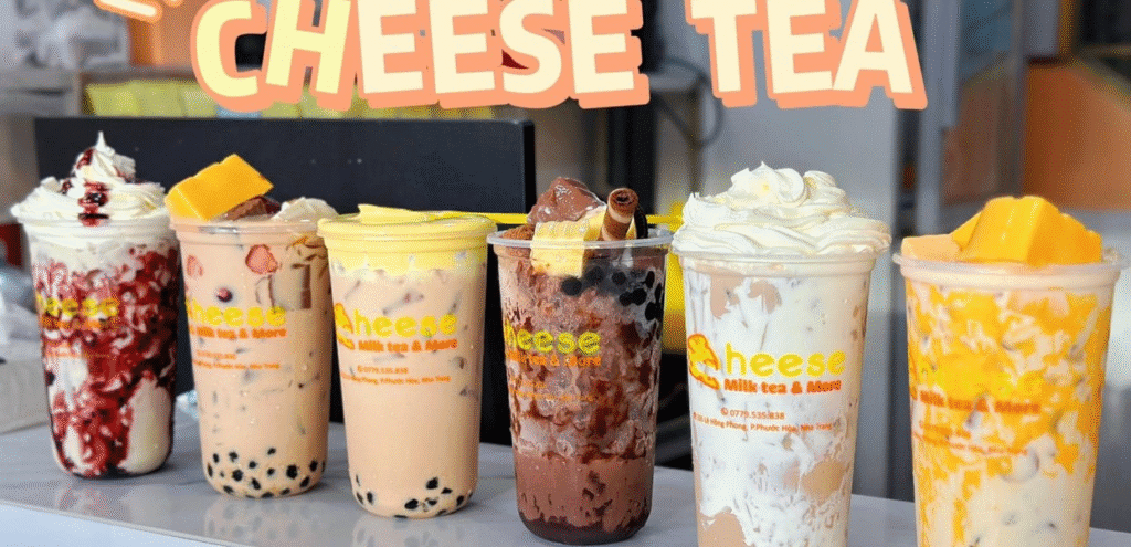 Top 10 Quán Trà Sữa Hải Phòng Đồ Uống Ngon Mê Ly, View 'Sống Ảo' Không Góc Chết! 6. Cheese Tea Bar - 85 Lê Lợi