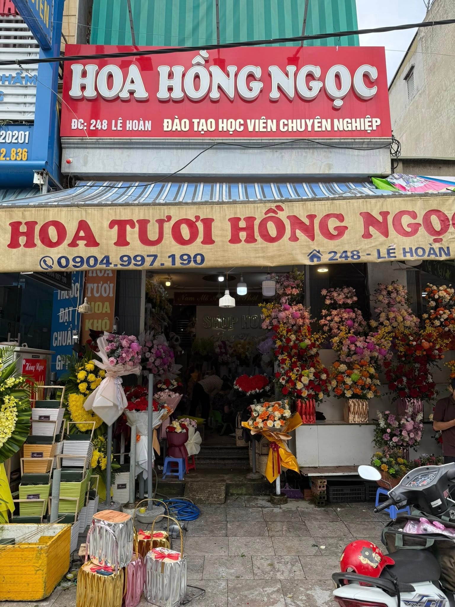 Điện Hoa Hồng Ngọc – Cửa hàng hoa tươi uy tín tại Thanh Hóa – 1VoNg Verified