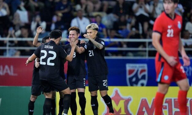 Kết quả Thái Lan Singapore tuyển Thái Lan giành chiến thắng 3-2