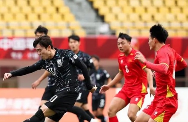 Panda Cup U22 Việt Nam thua Hàn Quốc, rơi xuống chót bảng