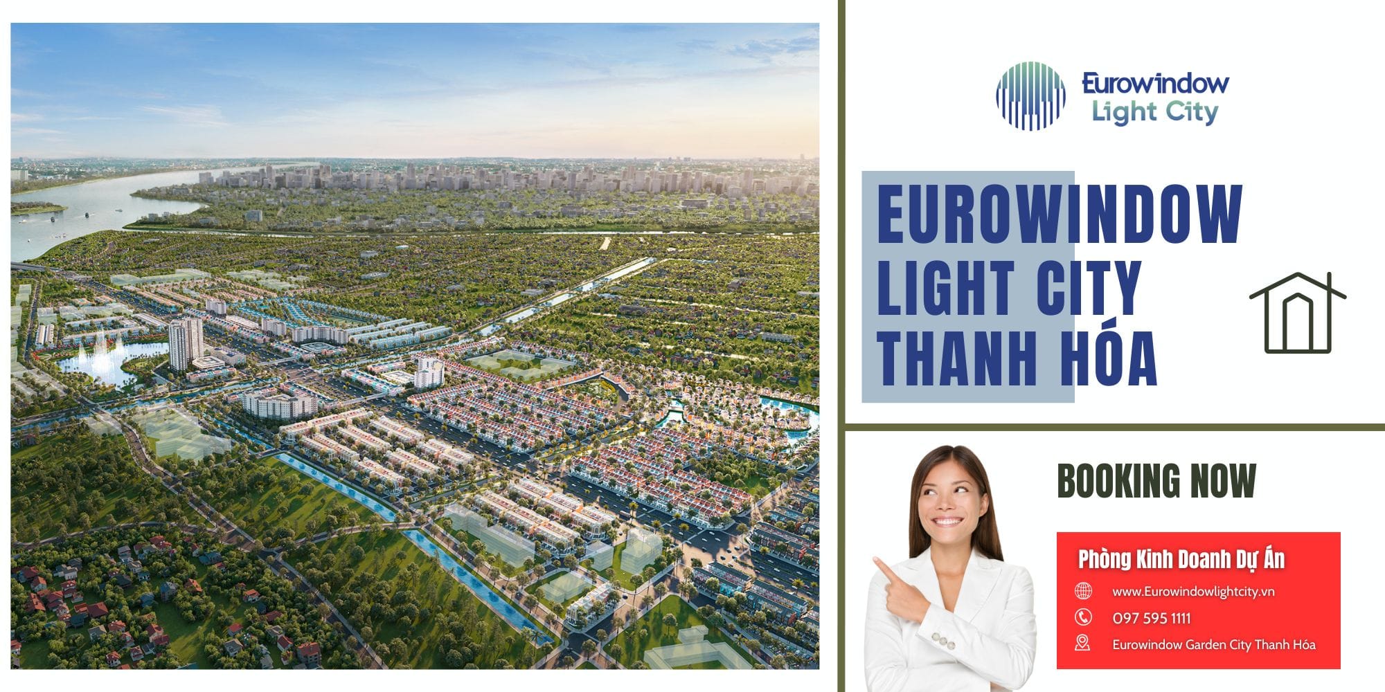 Đặt cọc căn hộ dự án Eurowindow Light City Thanh Hóa – Chủ đầu tư chính thức nhận booking cọc 100 triệu, ưu tiên chọn căn đẹp