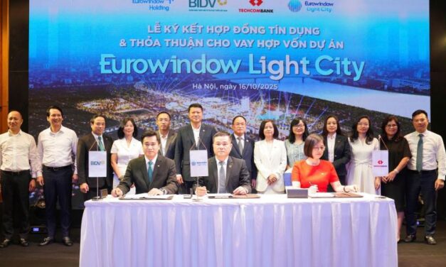 Dự án Eurowindow Light City nhận vốn lớn từ BIDV và Techcombank