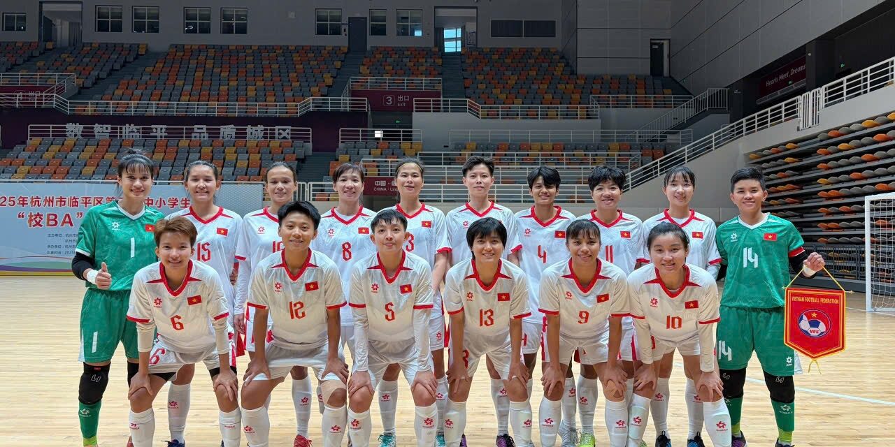 Futsal nữ Việt Nam SEA Games 33: danh sách chính thức đội hình