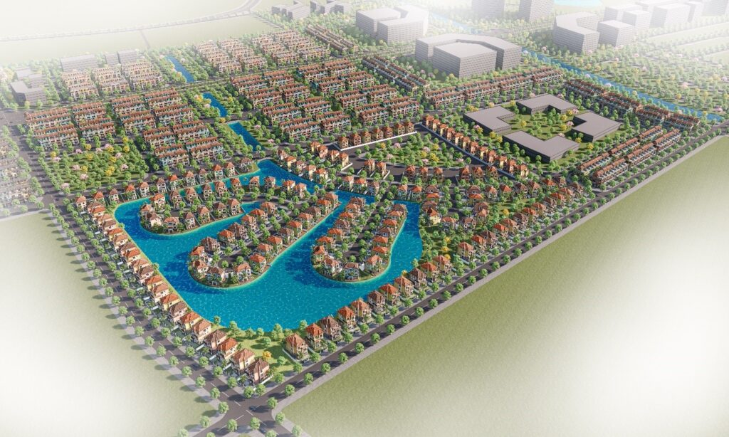 Tổng quan mặt bằng dự án Eurowindow Light City Thanh Hóa. Ảnh: Chủ đầu tư