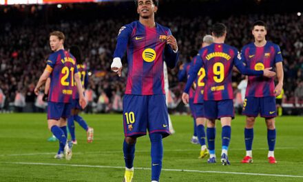 Yamal siêu phẩm đưa Barca trở lại ngôi đầu sau đại thắng