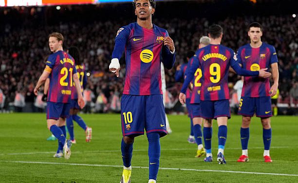 Yamal siêu phẩm đưa Barca trở lại ngôi đầu sau đại thắng