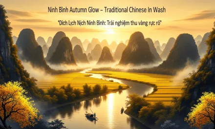 Du lịch Ninh Bình: Trải nghiệm thu vàng rực rỡ