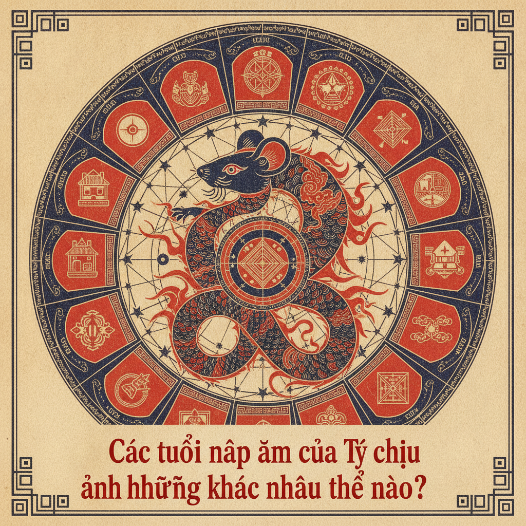 Các tuổi nạp âm của Tý chịu ảnh hưởng khác nhau thế nào?